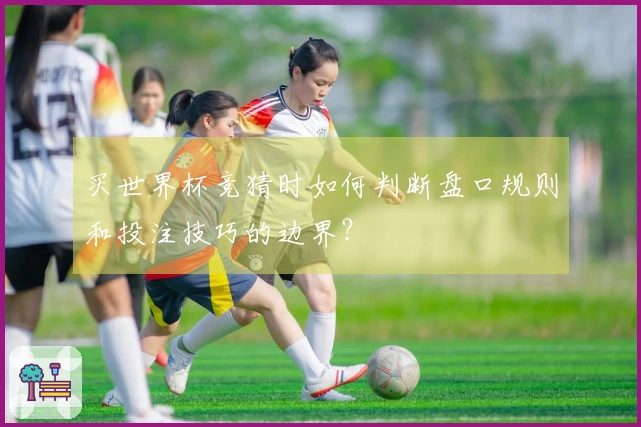 买世界杯竞猜时如何判断盘口规则和投注技巧的边界？